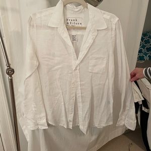 Frank & Eileen linen shirt Barry style